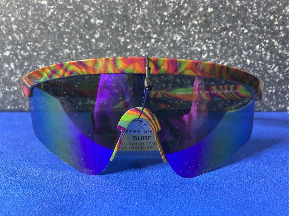 Panama Jack Retro Surf Shield Sunglasses